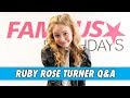 Ruby Rose Turner Q A