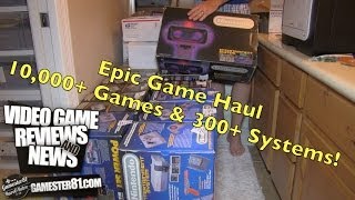 Epic Gaming Haul (10,000+ Games & 300+ Systems) - Gamester81
