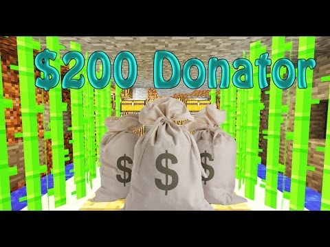 Minecraft Raiding A Super Rich $200 Donator Base!
