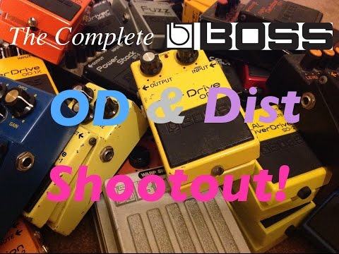 The Complete Boss Drive /Distortion Shootout!