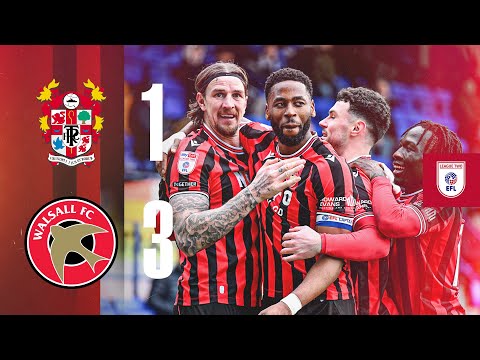 Highlights | Tranmere Rovers v Walsall