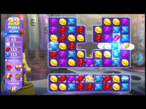 Wonka's World of Candy Level 189 - NO BOOSTERS + FULL STORY 🍫 | SKILLGAMING ✔️