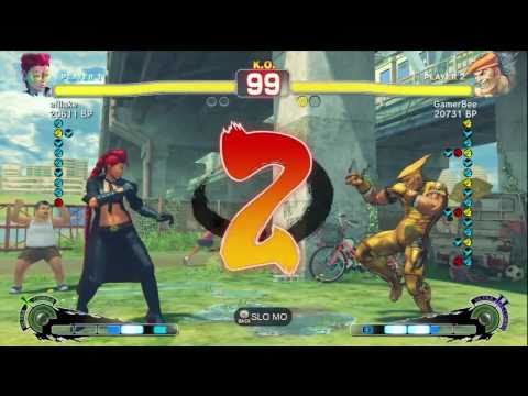 SSFIV: GamerBee (Adon) vs Uryo (C.Viper) TRUE-HD QUALITY