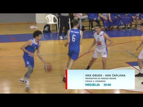 RTV HB | Najava: HKK Grude - HKK Čapljina, Liga Herceg-Bosne, Finale 3.utakmica, nedjelja 20:00