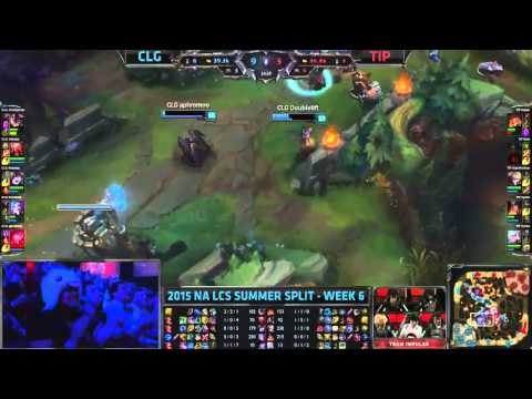 CLG  VS Impulse  Highlights   2015 NA LCS Summer W6D2
