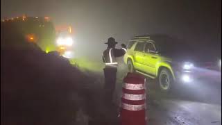 Derrumbe en Las Trampas Sololá afecta la fluidez  vehicular