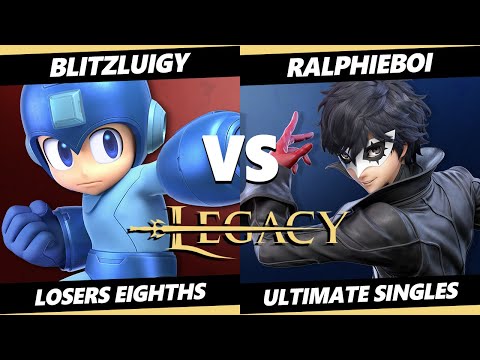 Legacy 2 - BlitzLuigy (Mega Man) Vs. ralphieboi (Joker) SSBU Ultimate Tournament
