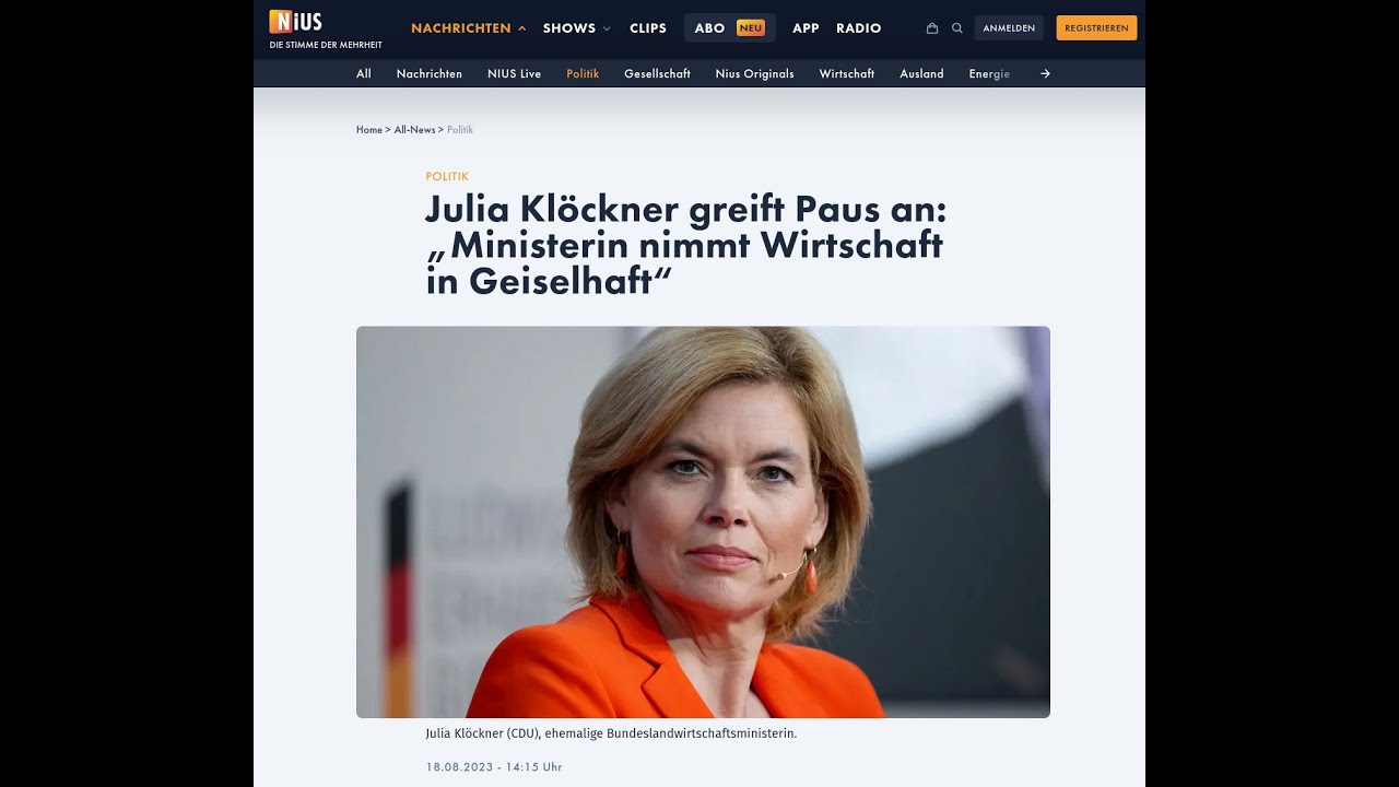 NIUS und die Union - kratzt du am Schwarz, kommt das Braun zum Vorschein