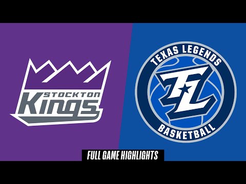 Stockton Kings vs. Texas Legends - Game Highlights