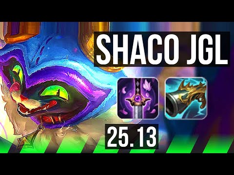 SHACO vs VOLIBEAR (JGL) | 10/0/2, Legendary | NA Challenger | 25.13