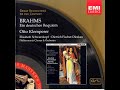Johannes Brahms A German Requiem