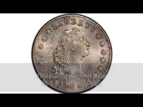 The Legendary Gem Lord St. Oswald 1794 Silver Dollar - The D. Brent Pogue Collection II