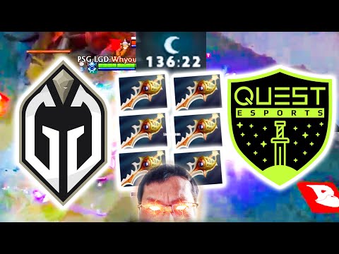 QUEST vs GG - EPIC GAME! RAPIERS ARE EVERYWHERE! - BALI MAJOR 2023