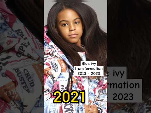 Blue ivy Carter transformation 2013 - 2023 #blueivycarter  #beyoncé #jayz  #shorts #love  #fashion