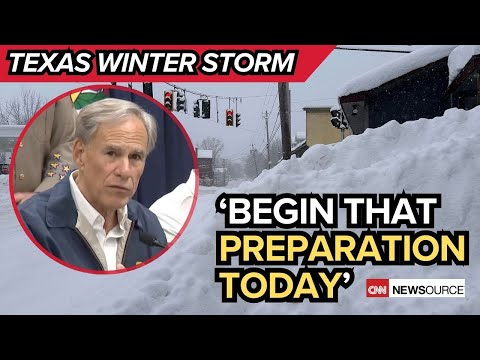 Gov. Abbott, Texas leaders discuss preparations for winter storm