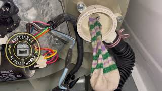 Whirlpool/Amana Washer Humming — Not Draining | Wet Clothes | Testing Pump | Pump Replacement