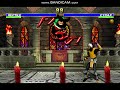 Mortal Kombat Trilogy Extended MUGEN Reptile MK1 Vs Cyrax