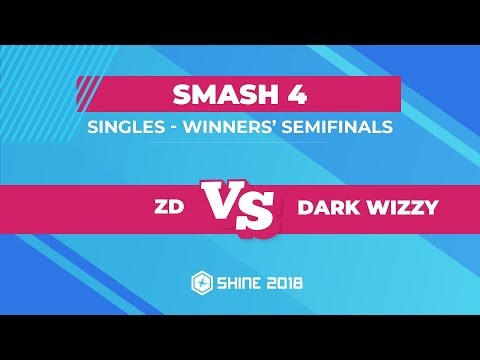 ZD vs Dark Wizzy - Smash 4 Singles: Winners' Quarterfinals - Shine 2018