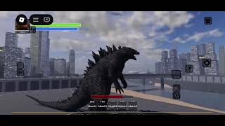I got to play as 2014 Godzilla for the first time. (Gameplay as 2014 Godzilla | Age Of Titans)