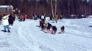 preview picture of video 'Iditarod 2011  #17 Lance Mackey from Fairbanks, Alaska'