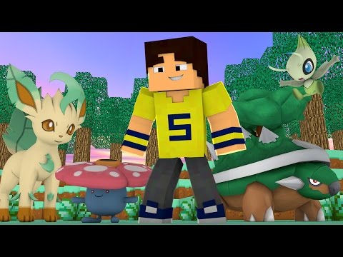 Minecraft: Pokemon Dispute - PLANT TYPE POKEMONS