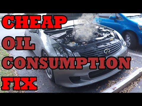 Cheapest Oil Consumption Fix for the G35 350Z VQ35DE Oil Catch Can Mod