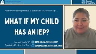 What If My Child Has an IEP?