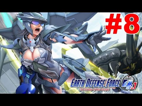 Earth Defense Force 4.1 The Shadow of New Despair Gameplay Walkthrough Part 8 Retaliation