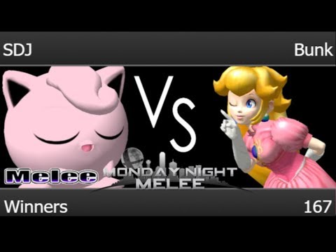 MNM 167 - SDJ (Jigglypuff) vs FX | Bunk (Peach) Winners - Melee