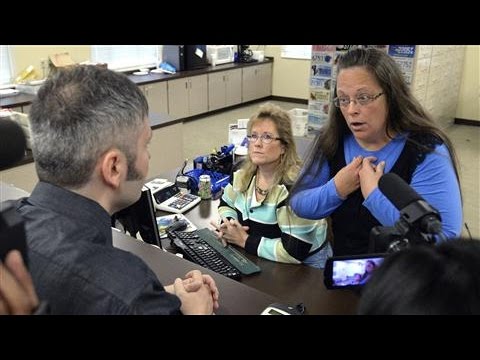 Kentucky Clerk Defies Supreme Court on Gay Marriage