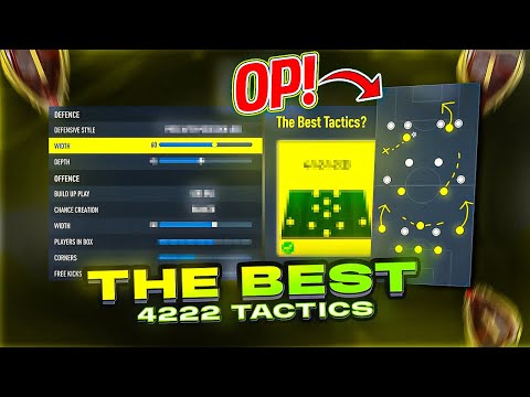 BEST PRO META 4222 CUSTOM TACTICS IN FIFA 23!