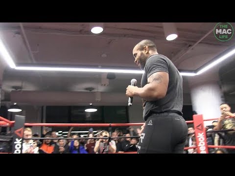 UFC 220 - Daniel Cormier vs. Volkan Oezdemir Open Workout Highlights