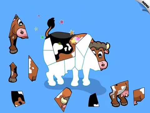 Abby Monkey Preschool Shape Puzzles Lunchbox by 22 LEARN - Brief gameplay MarkSungNow - YouTube