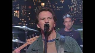 Pearl Jam - &#39;I Am Mine&#39; - LIVE! on Letterman