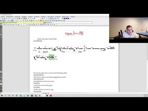 Composing a Byzantine Chant