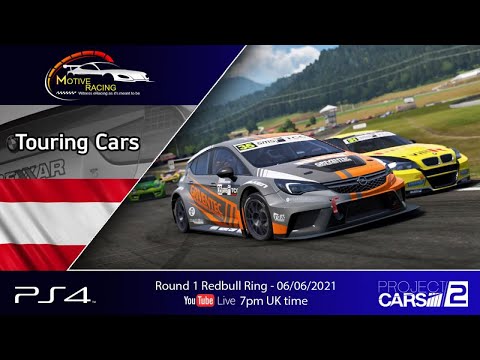 Project CARS 2 | Touring Car Tier 1 | PS4 | Season 8 - Round 1: Red Bull Ring