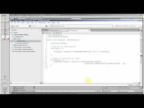 Unity 3D Simple Enemy Follow AI Script Without NavMeshAgent