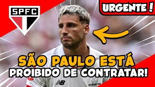 🚨 São Paulo SOFRE PUNIÇÃO com TRANSFER BAN! Clube está PROIBIDO de contratar em 2025!!