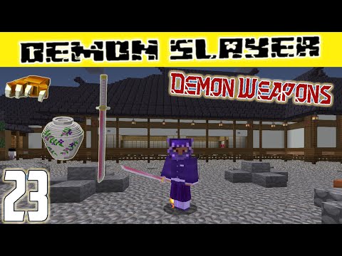 Minecraft Demon Slayer Modpacks Ep23 Demon Weapons