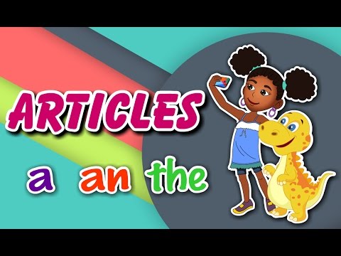 Articles A, An and The | English Grammar For Kids with Elvis | Grade 1 | #5