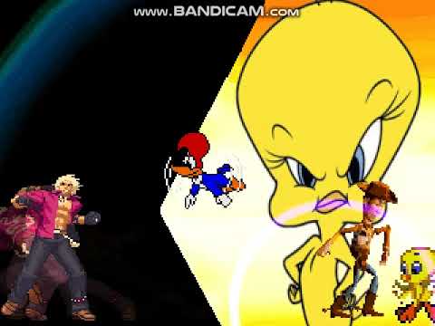 MUGEN Request: Woody & Shen Woo Vs Woody Woodpecker & Tweety Bird