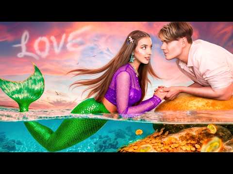 Sereia Pober Apaixonou-se Por Um Milionário! Minha Namorada é Uma Sereia