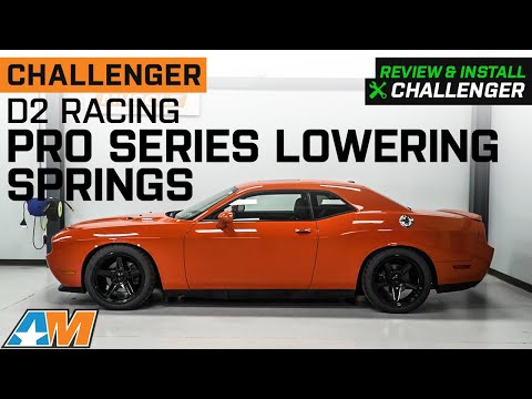 2008-2022 Challenger D2 Racing Pro Series Lowering Springs Review & Install
