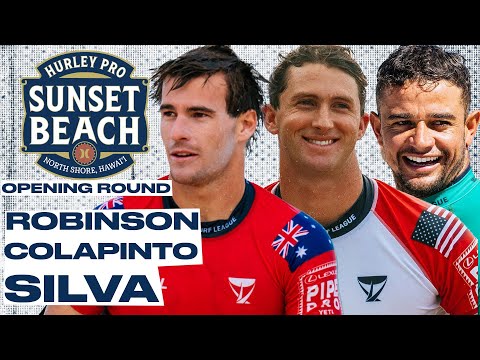 Jack Robinson, Crosby Colapinto, Deivid Silva | Hurley Pro Sunset Beach 2024 - Opening Round