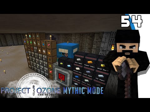 Mr Mldeg - [Minecraft] Project Ozone 3 MYTHIC #54 - Modular Machinery Auto Sieve [FR]