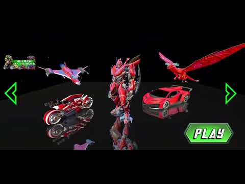 Grand Robot Bike Transform City Attack #1-Android Gameplay