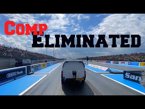 Eliminations Day for the EFWD racers in Comp Eliminator Santa Pod Festival of Power