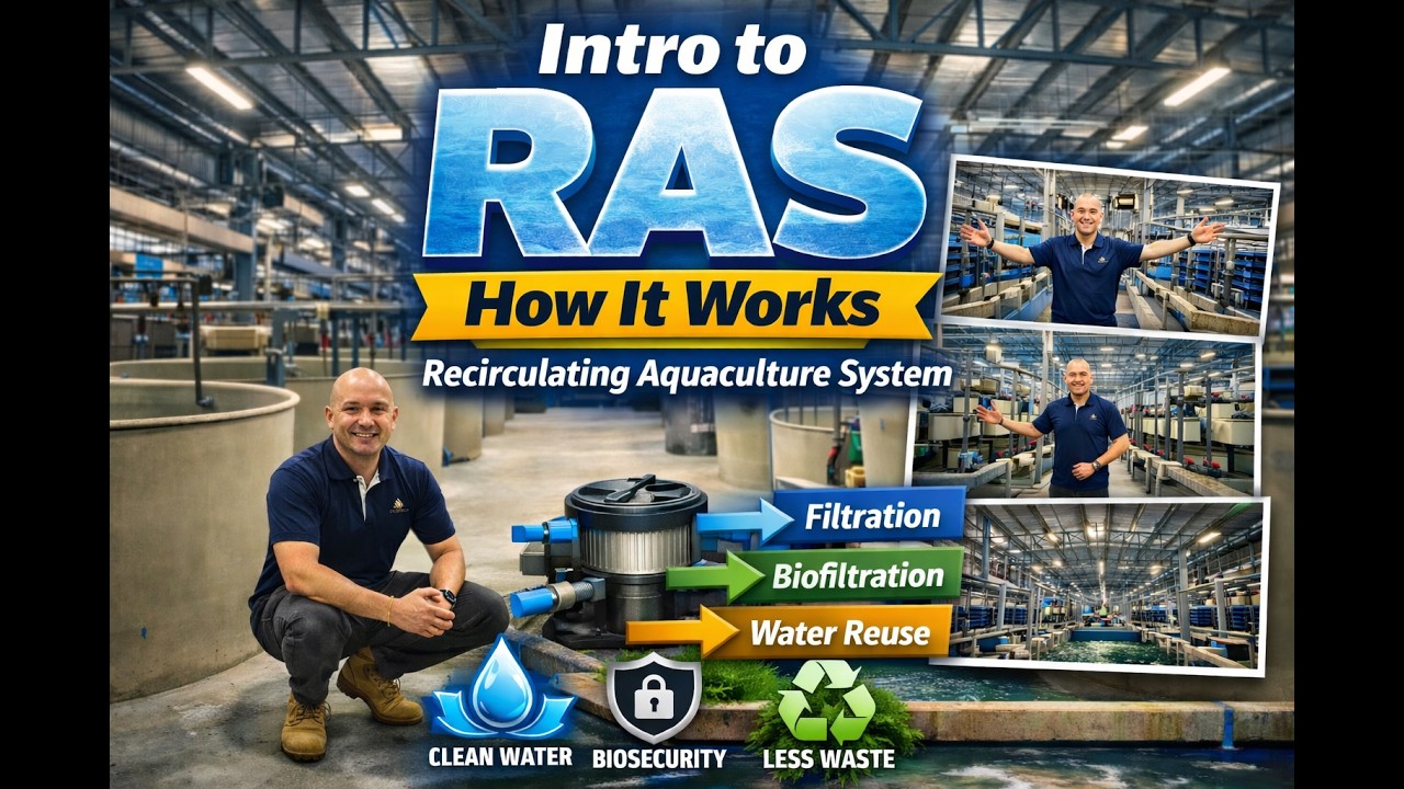 Intro to RAS: How it works (recirculating aquaculture system)