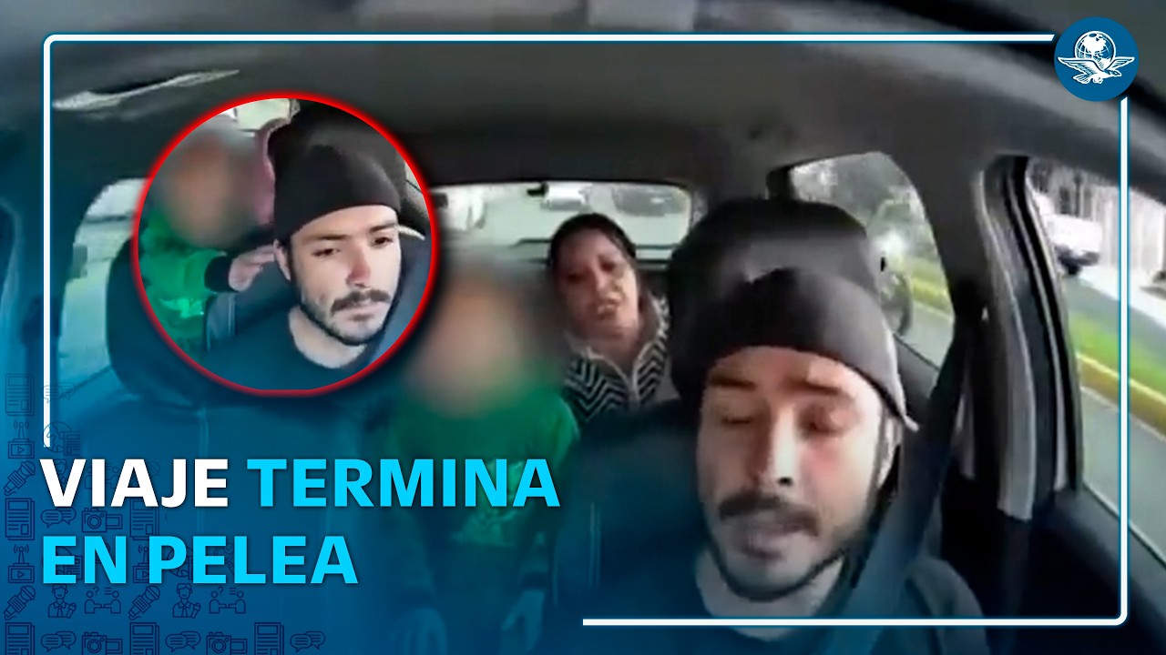 Madre enfrenta a conductor de plataforma por supuesto comentario ofensivo