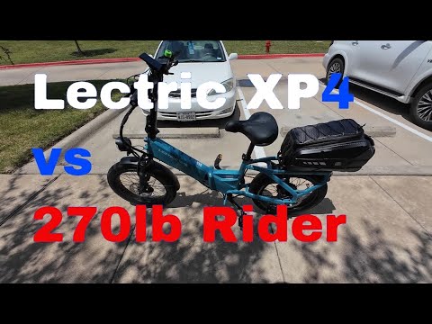 Lectric XP4 long range 750 Range Test